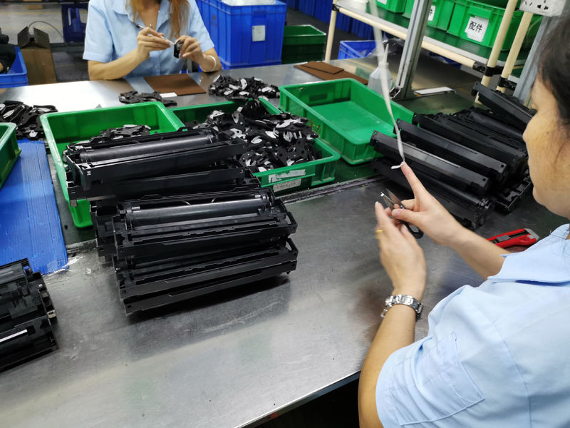HongTai Office Accessories Ltd factory production line
