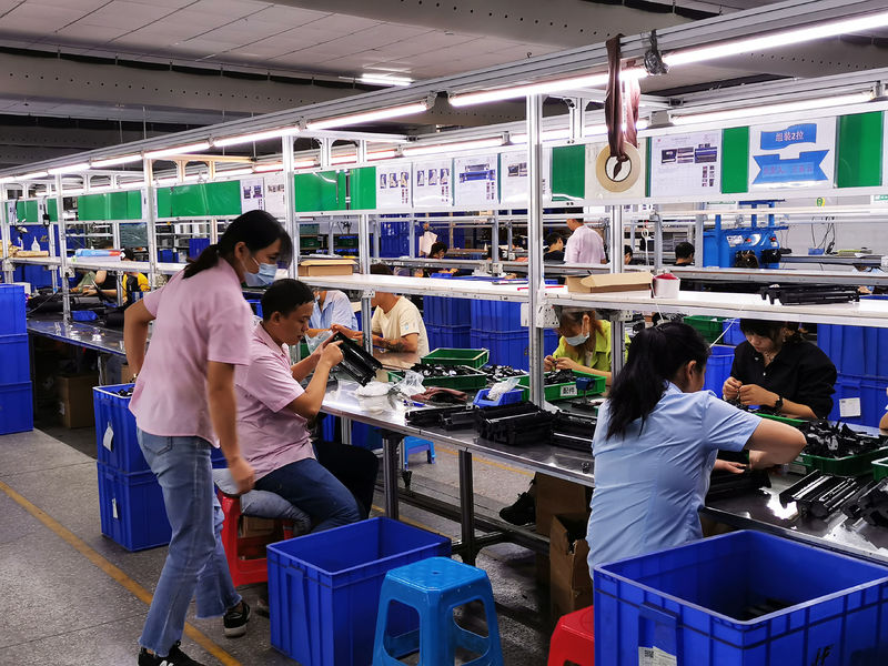 HongTai Office Accessories Ltd factory production line