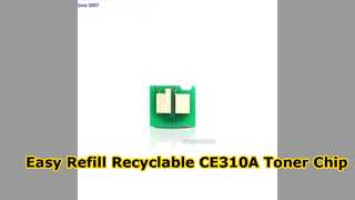 Easy Refill Recyclable CE310A Toner Chip For HP CP1025 CP1025nw
