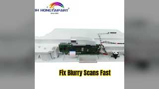 Original Used Flatbed Scanner Assembly 6QN35‑67006 For HP X677 Printer Repair