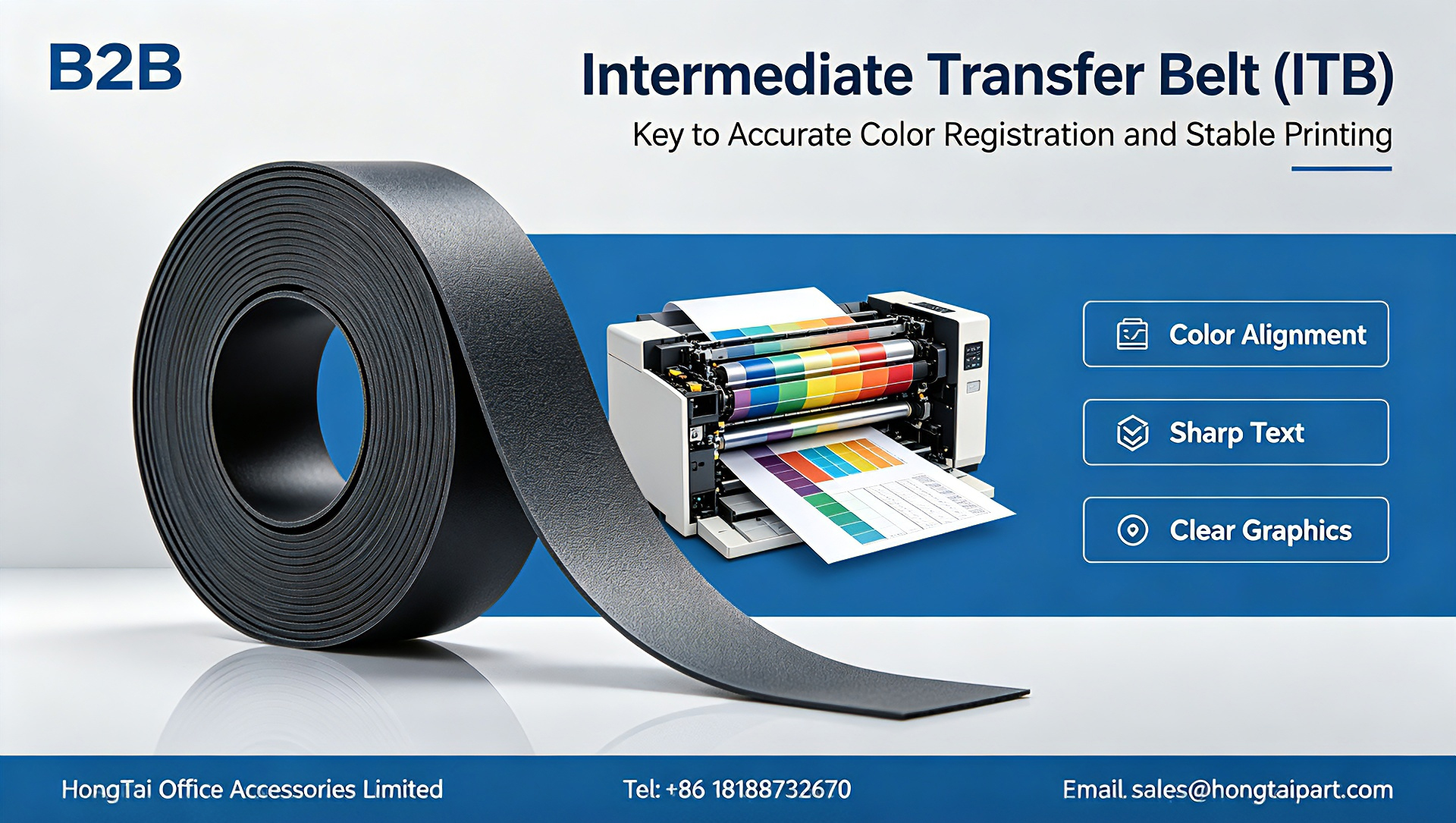 Latest company blogs about What Does a Transfer Belt Do in Color Copiers? | ITB Function & Common Issues