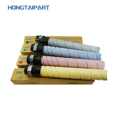 CMYK Toner Cartridge TN221 A8K3130 A8K3230 A8K3330 A8K3430 For Konica Minolta Bizhub C227 C287 C7528