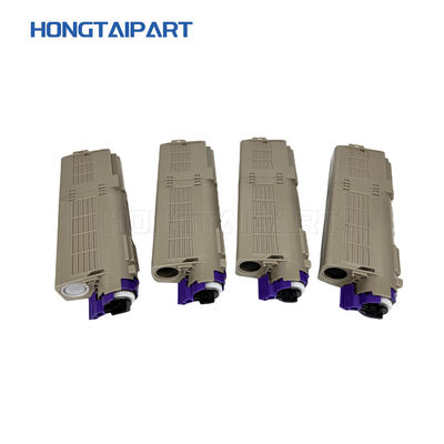 Buy Printer Color Toner Cartridge 46490608 46490607 46490606 46490605 For OKI C542 C542dn C532 C532dn Toner Kit online manufacture