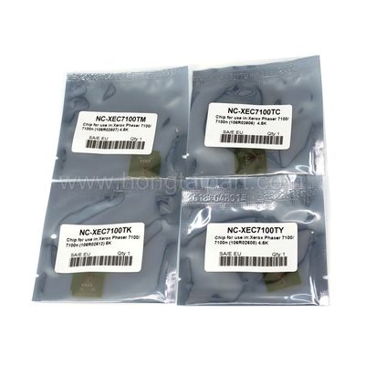 Toner Cartridge Chip For Xerox phaser 7100 7100N (106R02606 106R02607 106R02608 106R02612)