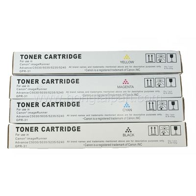 Toner Cartridge for Canon imageRUNNER ADVANCE C5030 C5035 C5235 C5240 (GPR31)