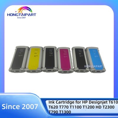 Buy 130ML Ink Cartridge 72 C9403A-MK C9370A-PK C9371A-C C9372A-M C9373A-Y C9374A-G Neutral Packing for HP Designjet Printers online manufacture