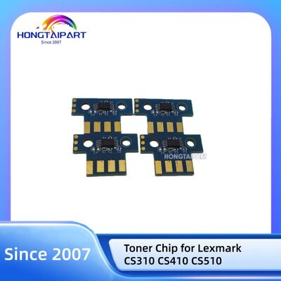 Buy Toner Chip 70C80K0 70C80C0 70C80M0 70C80Y0 for Lexmark CS310 CS410 CS510 Printer Spare Parts HONGTAIPART online manufacture
