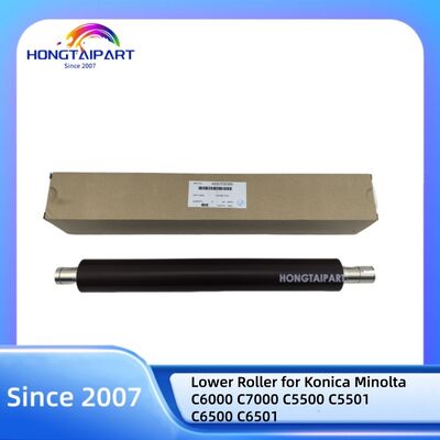 buy Lower Roller A03U720300 for Konica Minolta C6000 C7000 C5500 C5501 C6500 C6501 Spare Parts Heat Roller Fuser Roller HONGTAIPART online manufacture