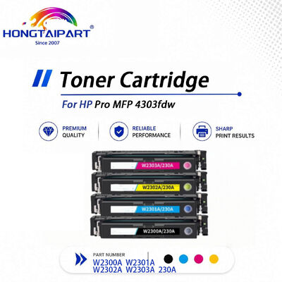Buy Color Toner Cartridge W2300A- W2303A Compatible with HP MFP 4303fdw Printer online manufacture