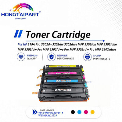 Buy High Yield 219A W2190A W2191A W2192A Toner Cartridge for HP Pro 3202 3302 MFP online manufacture