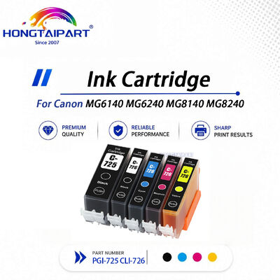 Buy Compatible Ink Cartridge PGI‑725 CLI‑726 For Canon PIXMA MG6140 MG6240 MG8140 MG8240 Inkjet Printer online manufacture