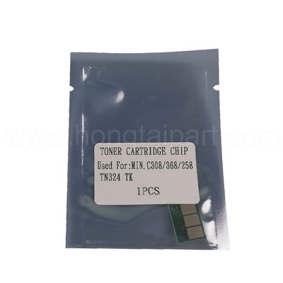 ​​Toner Chip for Konica Minolta Bhc 258 308 368 TN324 Hot Sales Toner Drum Chip High Quality and Stable &amp; Long Life