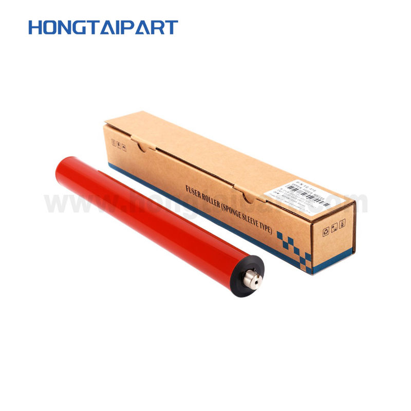 HONGTAIPART Upper Fuser Roller with Sleeve for Konica Minolta Bizhub 554 654 754 C451 C452 C652 Color copier Heat Roller