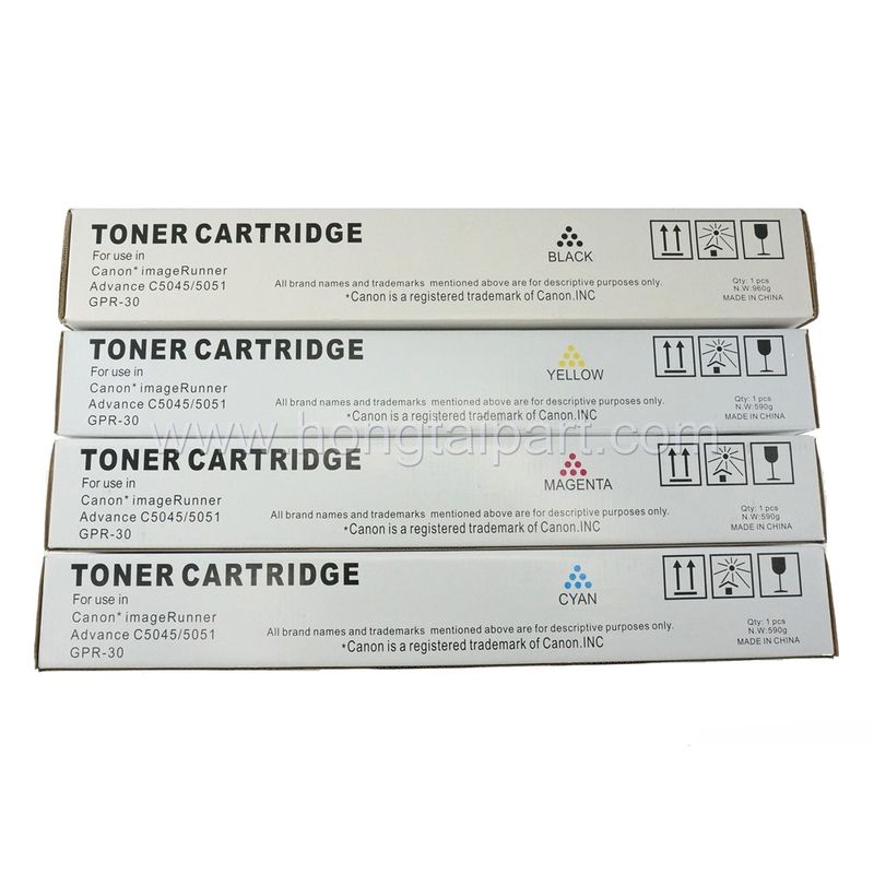 Toner Cartridge for Canon Imagerunner Advance C5045 C5051 C5250 C5255 (GPR30 2789B003 2793B003 2797B003 2801B003)