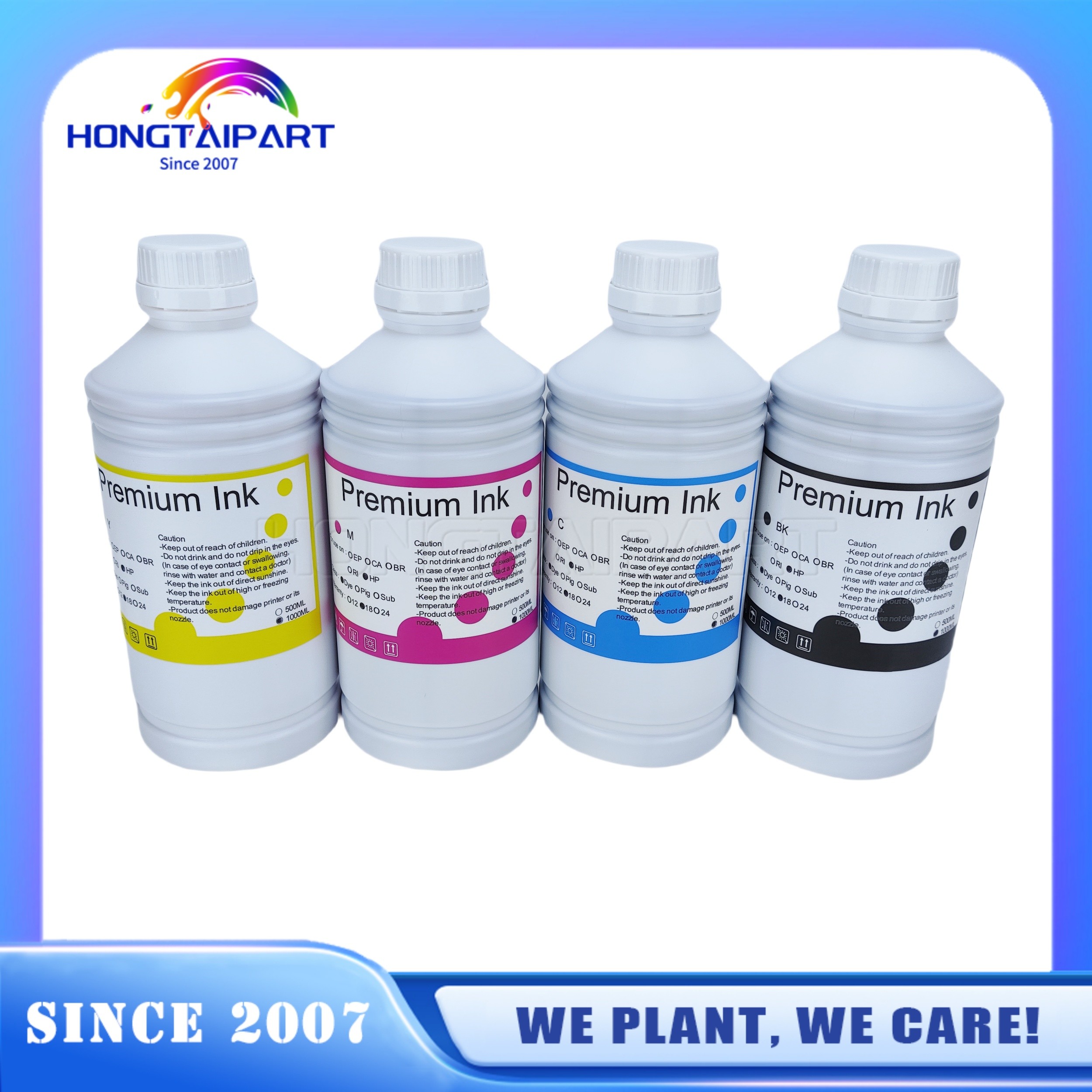 Universal Dye Ink 1000ML For H P Inkjet Printer T610 T620 T770 T790 ...