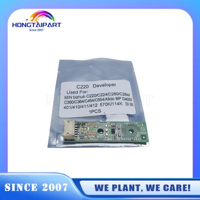 Developer Chip For Konica Minolta Bizhub C220 C224 C280 C284 C 360 C364 C454 C554 Aficio MP D400 401 410 411 412 570K 114K