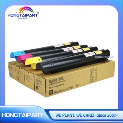 HONGTAIPART Compatible Color Toner Cartridge CT202952 CT202956 CT202957 CT202958 for Fuji Xerox DC SC2020 SC2022 High Quality Black Yellow Cyan Magenta High Capacity  Copier Part