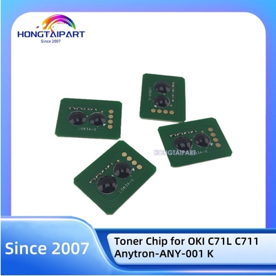 Compatible Toner Chip for OKI C71L C711 Anytron-ANY-001 K