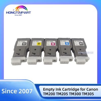 Empty Ink Cartridge 300ML PFI320 PFI-320 for Canon TM200 TM205 TM300 TM305 Compatible with Neutral Packing