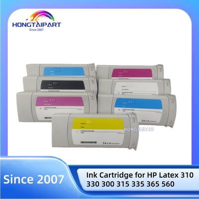 775ML Empty Ink Cartridge Compatible with HP Latex 310 330 300 315 335 365 560 Models 831C CZ694A-PK CZ695A-C CZ696A-M CZ697A-Y CZ698A-LC CZ699A-LM CZ706A-OP