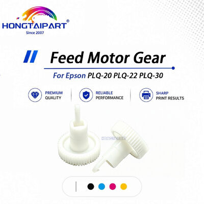 Wear‑resistant Side White Paper Feed Motor Gear Tooth‑complete Fitting‑precise Compatible For Epson PLQ‑20 PLQ‑22 PLQ‑30
