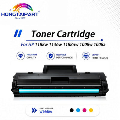 Clear Text High Compatibility HP W1660A Toner Cartridge For 1188w 1136w 1188nw 1008w 1008a Printer