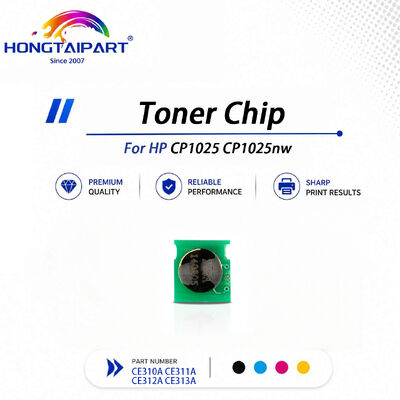 Easy Refill Recyclable CE310A Toner Chip For HP CP1025 CP1025nw