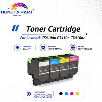 Vivid‑Color Toner Cartridge 70C0H10 70C0H20 70C0H30 70C0H40 For Lexmark CS410dn CS410n CX410de