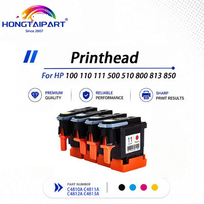 Smooth-ink-flow HP11 Printhead Precise Dot Control Compatible For HP 500 510 800 Plotter C4810A C4811A C4812A