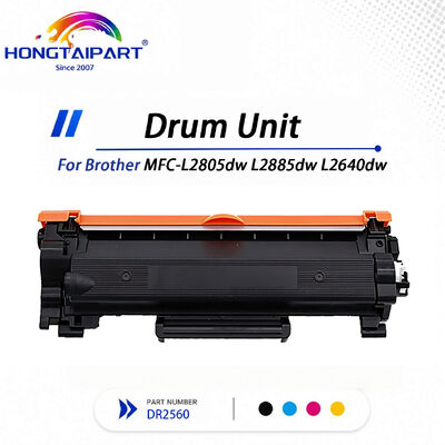 Consistent-toned TN2560 Toner & DR2560 Drum Unit Anti-fading Compatible For Brother MFC-L2805dw L2885dw L2640dw